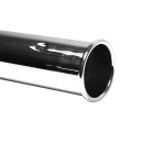 Chrome pipe 175 mm long, &Oslash; 45,5 mm
