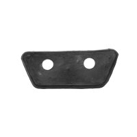 Rubber pad rear view mirror