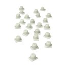 Set di fissaggio per finiture in alluminio