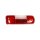 Lense rear light right with red turn light
