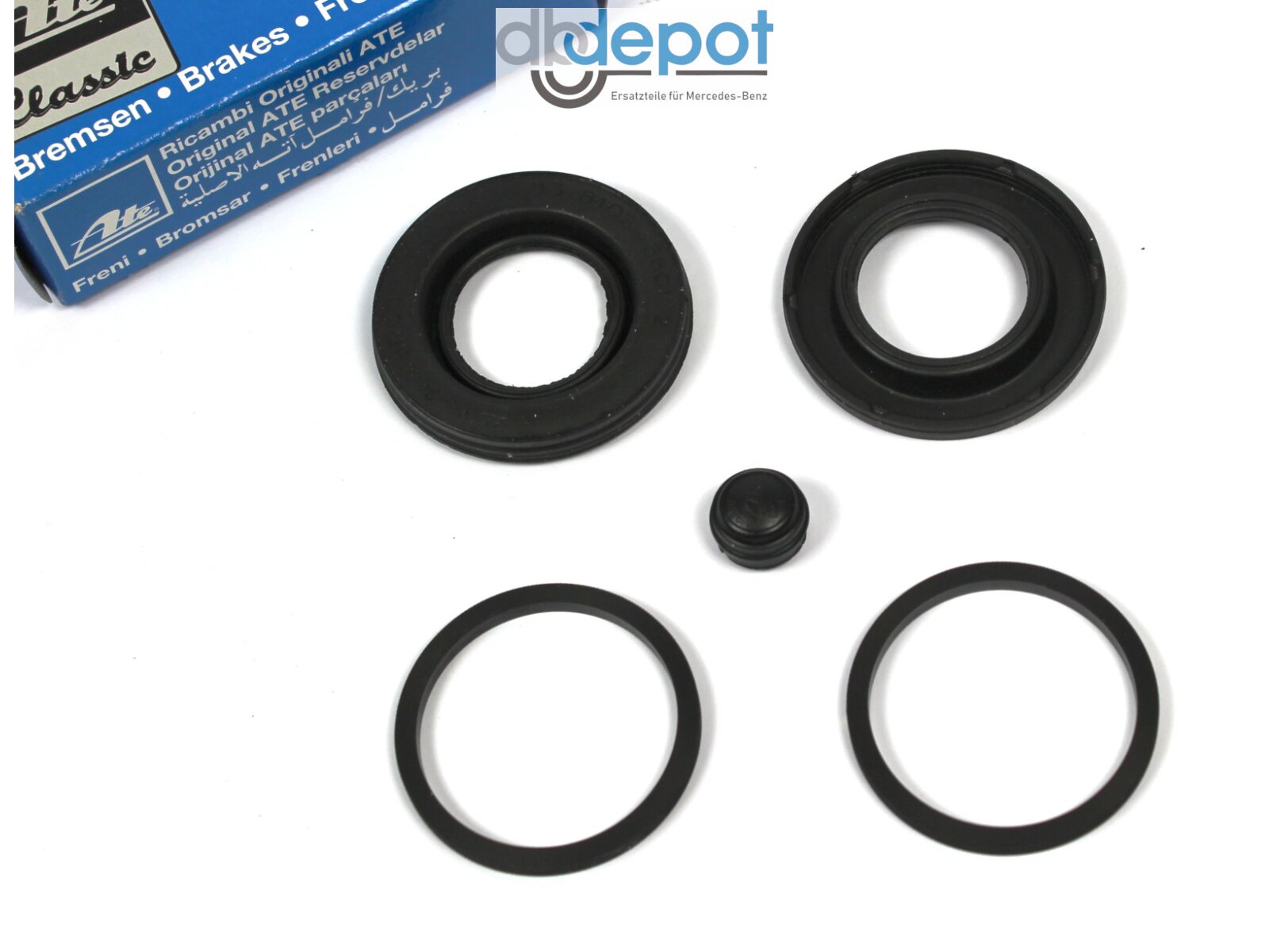 Rear axle brake caliper repair kit 0005865343 - Spare P