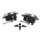Set di corna cromate, 335/400 Hz, 110 db, 15,6 cm