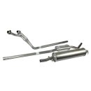 Exhaust system for Mercedes W111 220SEb