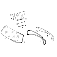 Pare-brise Color Cale verte