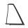 Joint caoutchouc triangulaire fen&ecirc;tre arri&egrave;re droite