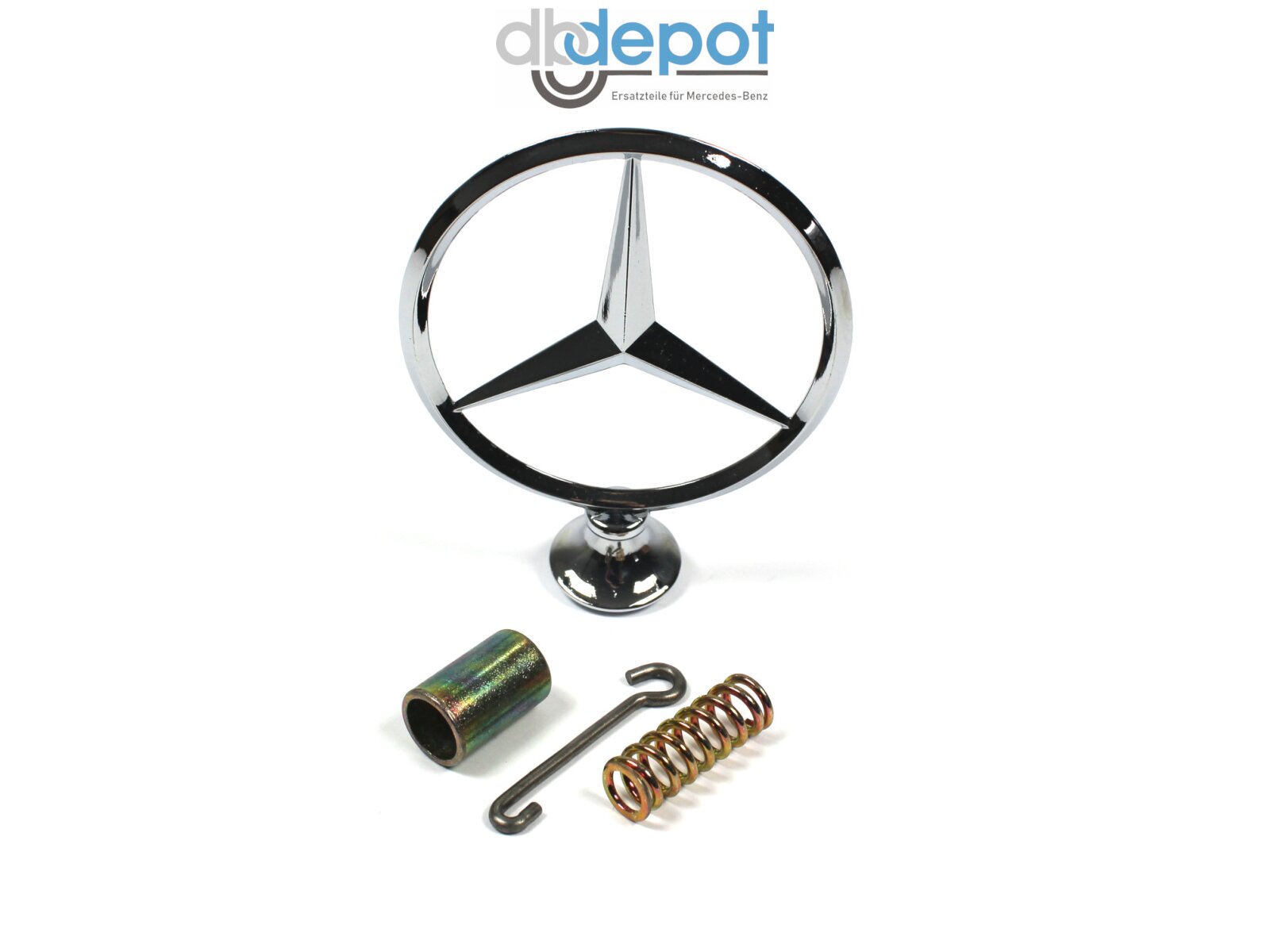 Stern Motorhaube 1155860488 für Mercedes W114 W115 2. S