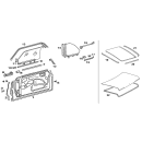 Set di guarnizioni per porte Coup&eacute; da FNo.