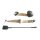 Ceinture automatique avant beige avec boucle de c&acirc;ble 45 cm