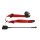 Ceinture automatique avant rouge avec boucle de c&acirc;ble 45 cm