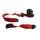 Automatic 3-point seat belt for rear seats | red
