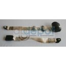 3-point automatic safety belt for rear seats beige