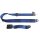 Lap belt with belt lock 30 cm | blue
