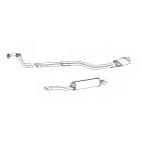 Exhaust system stainless steel 280 C E CE