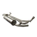 exhaust system stainless steel 190 SL