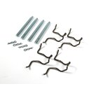 Mounting kit brake pads front axle for Bendix system