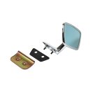 Rear view mirror right with mounting parts