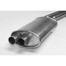 Exhaust system w/o front pipe  250SE 280S/SE