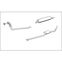 Auspuffanlage Edelstahl 230 230S