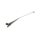 Wiper arm right stainless steel high gloss polished