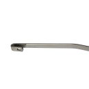Wiper arm right stainless steel polished, early version