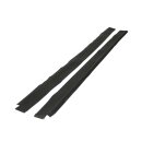 Set of rubber mounts outer sills W114 Coupe black