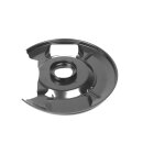 Left cover plate for vehicles without ABS