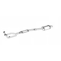 Stainless steel exhaust system 350SL 450SL