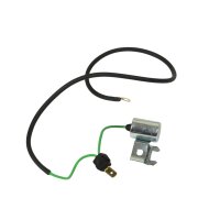 Condenser for distributor with aluminum housing